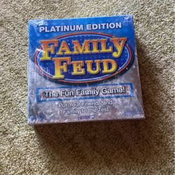 Nib Platinum Edition Family Feud  Still Sealed 