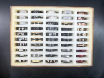 50 Tungsten rings