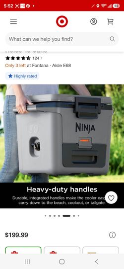 Cooler Ninja frost vault 30-Qt.