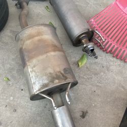 Oem Exhaust And Resonator For Civic 8 Gen