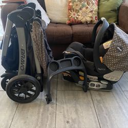 Baby Stroller, Car seat And Car Base 