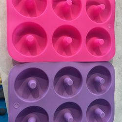 Silicone Doughnut Molds 