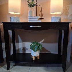 Entryway Table 30.5" H x 40" L x 16" D