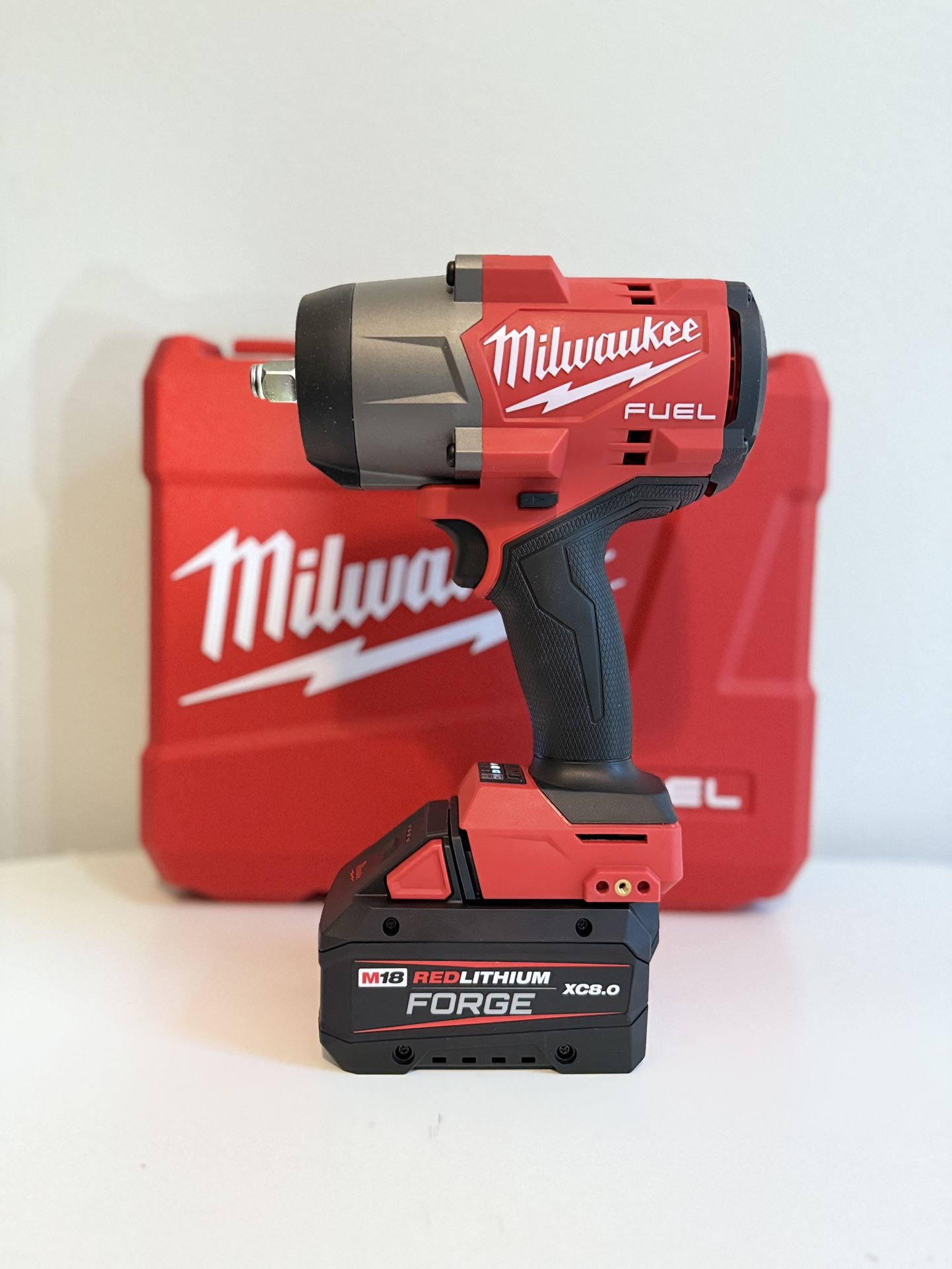 Milwaukee1/2 Impact Wrench High torque With 8Ah Battery forge
