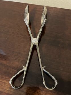 ESTATE SALE: serving tongs