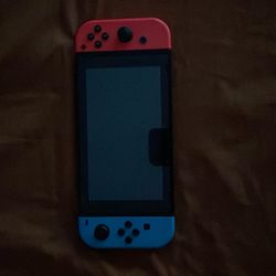 Nintendo Switch With 5 Games And A Carrying Case