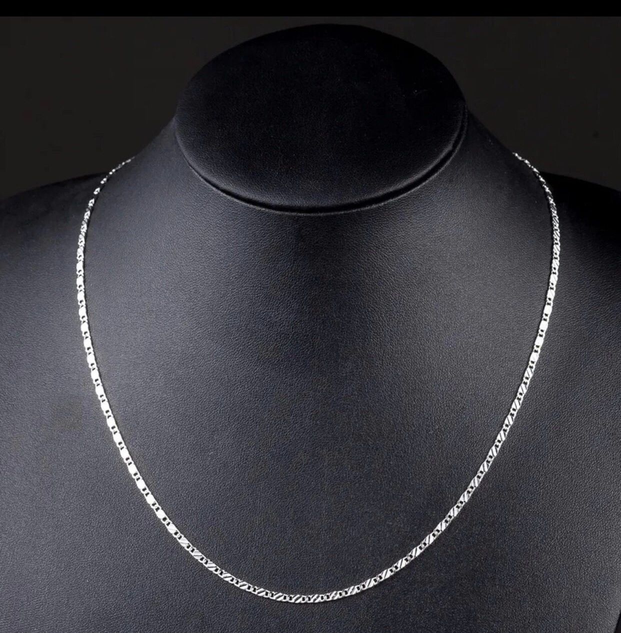 22” Sterling Silver Necklace 