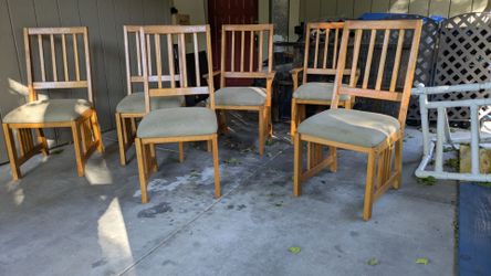 6 dining chairs