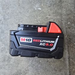 Milwaukee
M18 18-Volt 5.0 Ah Lithium-Ion Xc