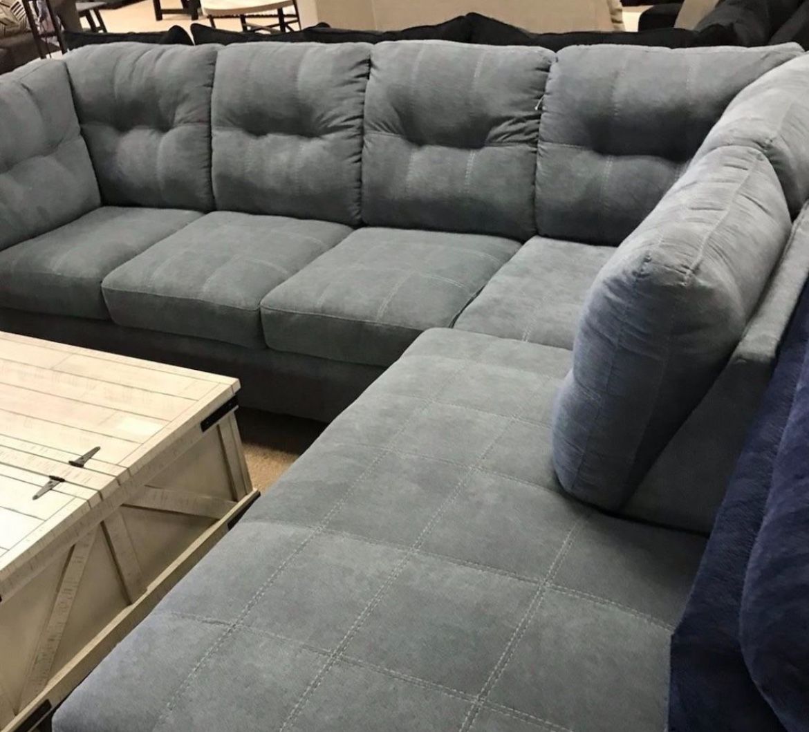 Cozy Deep Chaise Sectional!