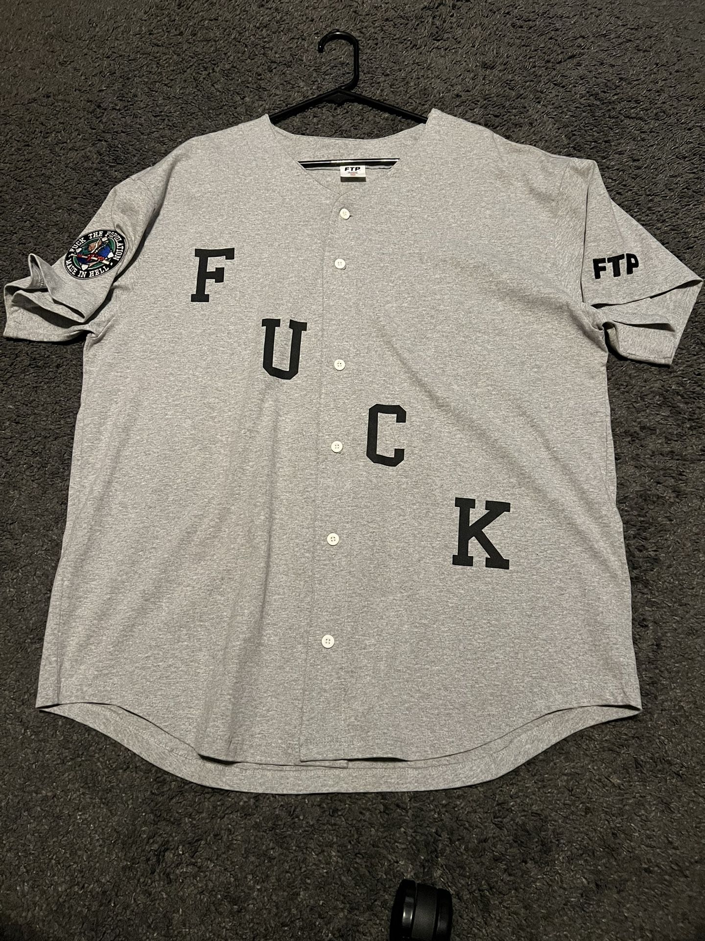 FTP “Made In Hell” Baseball Jersey