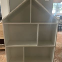 Doll House Wooden Bookshelf 