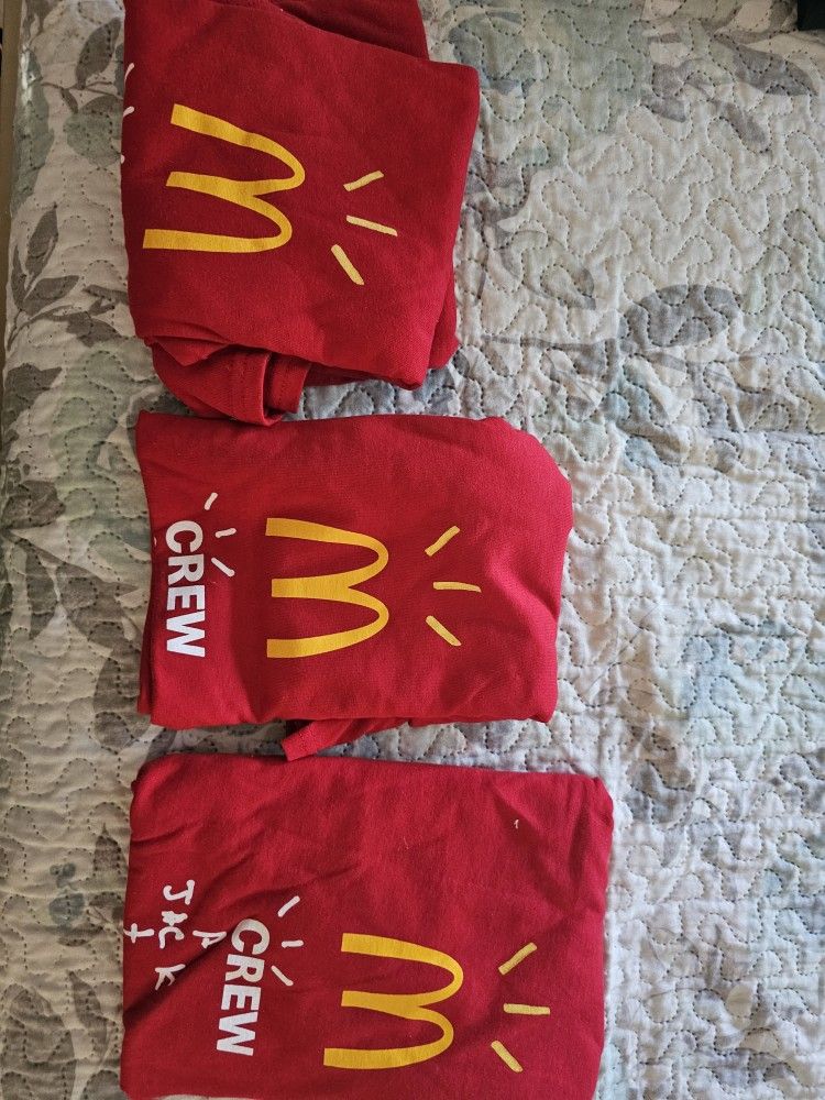 New Crew Cat & Jack McDonald's Tshirts