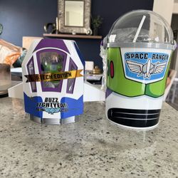 TOT STORY 5 BUZZ LIGHT YEAR POPCORN BUCKETS