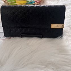 Gucci microguccissima continental flap wallet