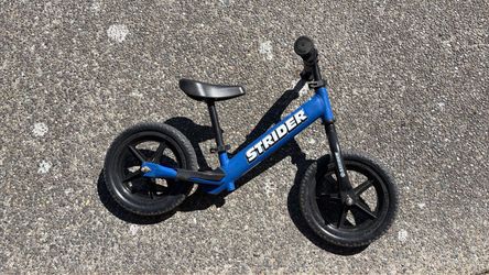 Blue Sport Strider Balance Bike