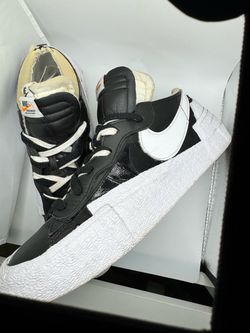 Nike x sacai Blazer Low “Black Patent Leather”,