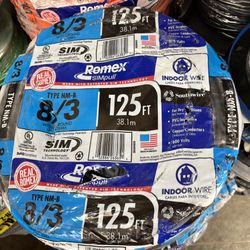 New Romex Wire 8/3