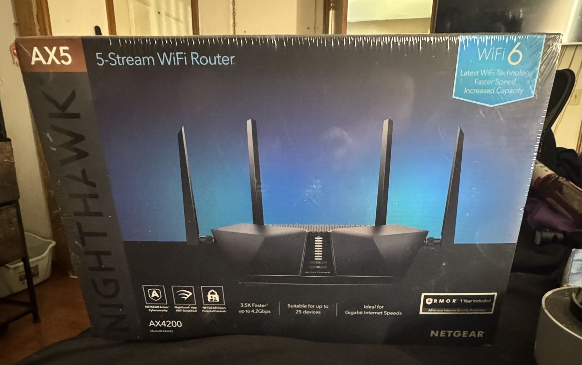 Nighthawk 5 Stream WiFi Router