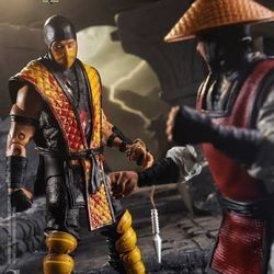 Mortal Kombat Classics Deluxe Scorpion And Raiden 2pk