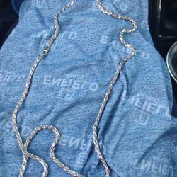 Rope Silver Chain 9.25 