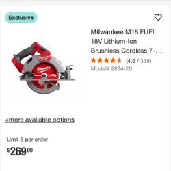 Milwaukee Circular Saw