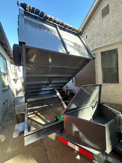 Dump Trailer 8x12x4 12000lb $6450 cash (600 extras )