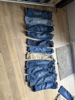 boys pants jeans size 6 7 8