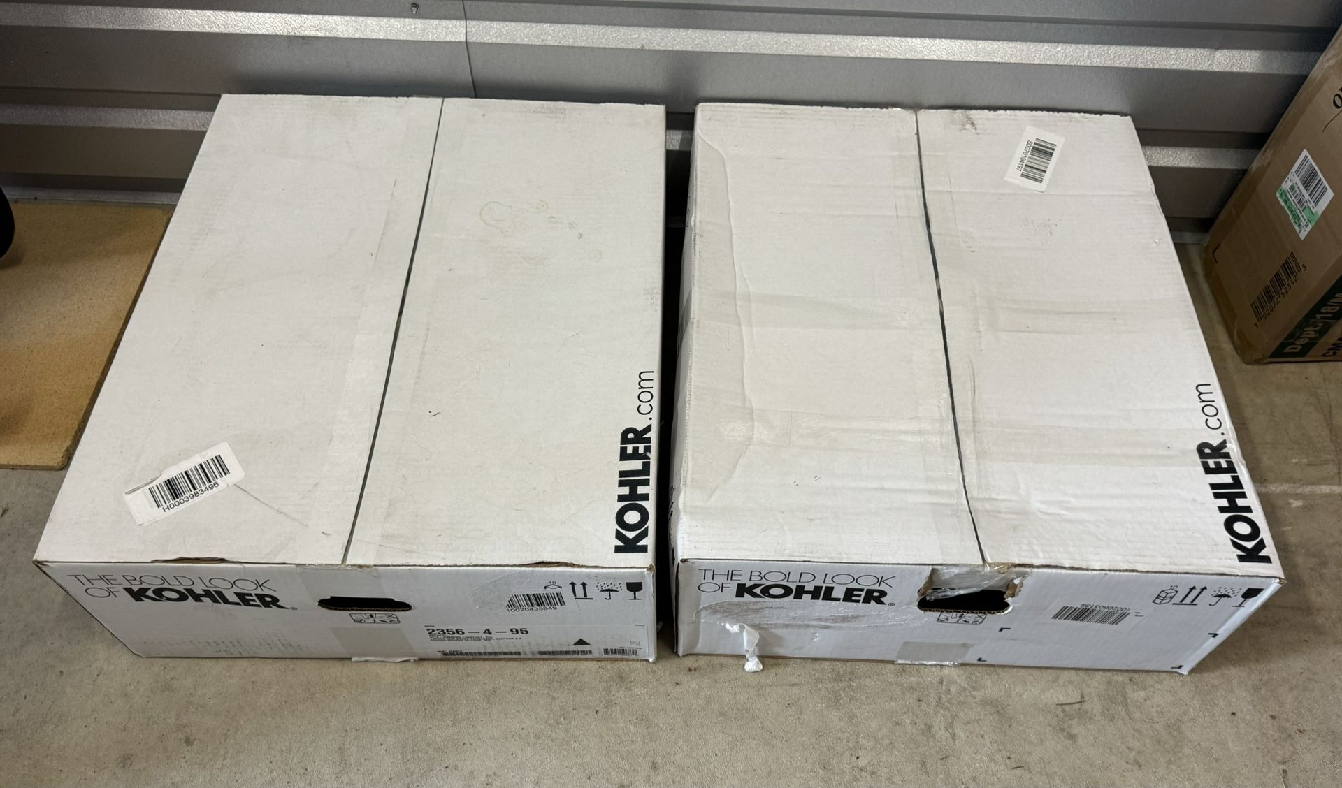 2 Kohler Light Gray Drop In Sinks(New)