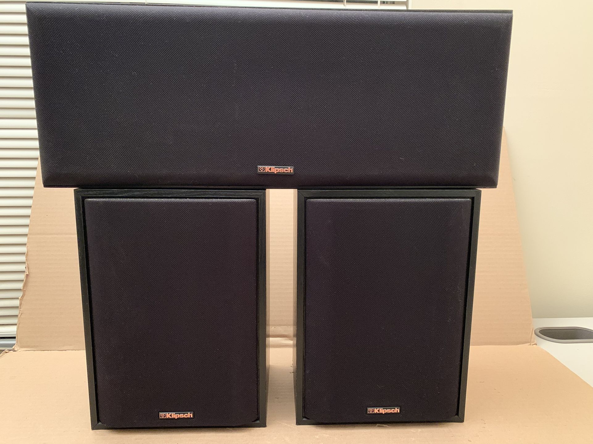 Klipsch set KV3 Home Theater Center Speaker KG 5 Bookshelf speakers
