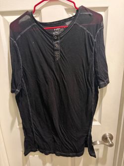 Helix Henley T-Shirt XL Dark Gray