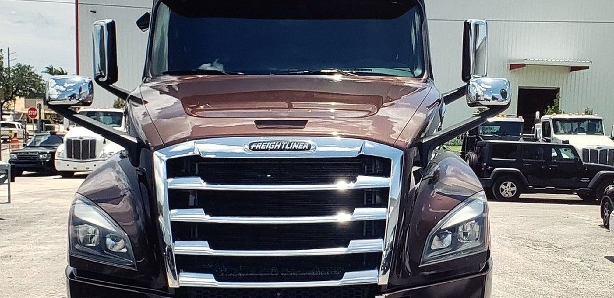 Freightliner Cascadia bumper accessories