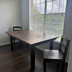 Wood Dining Table.