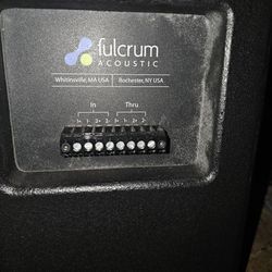 Fulcrum Speakers