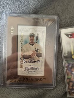 Robinson Cano Signed Card
