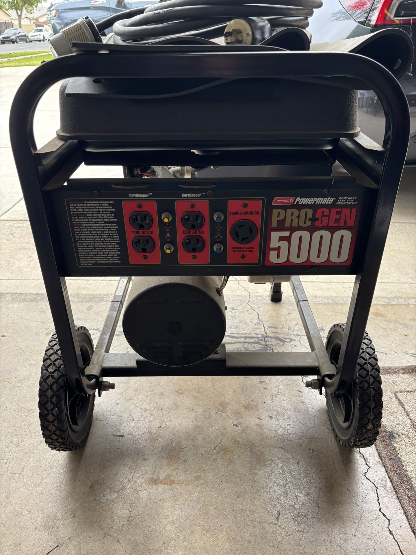 Coleman Power mate 5000 Generator