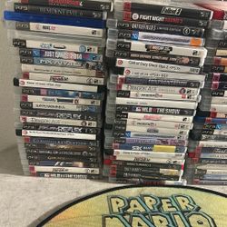 259 PS3 Games 3 Dollar A Game Not Sold Separately