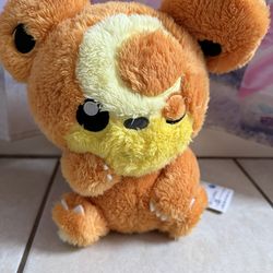 Teddiursa Pokemon warm and healed Big Plush doll 11” Himeguma from Japan