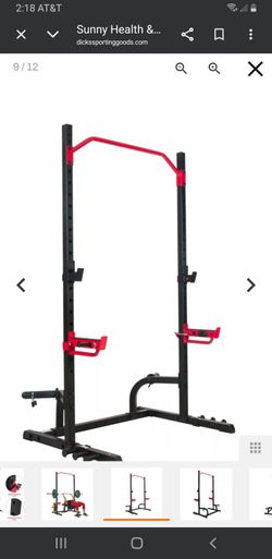 Sunny Health & Fitness Power Zone Squat Stand