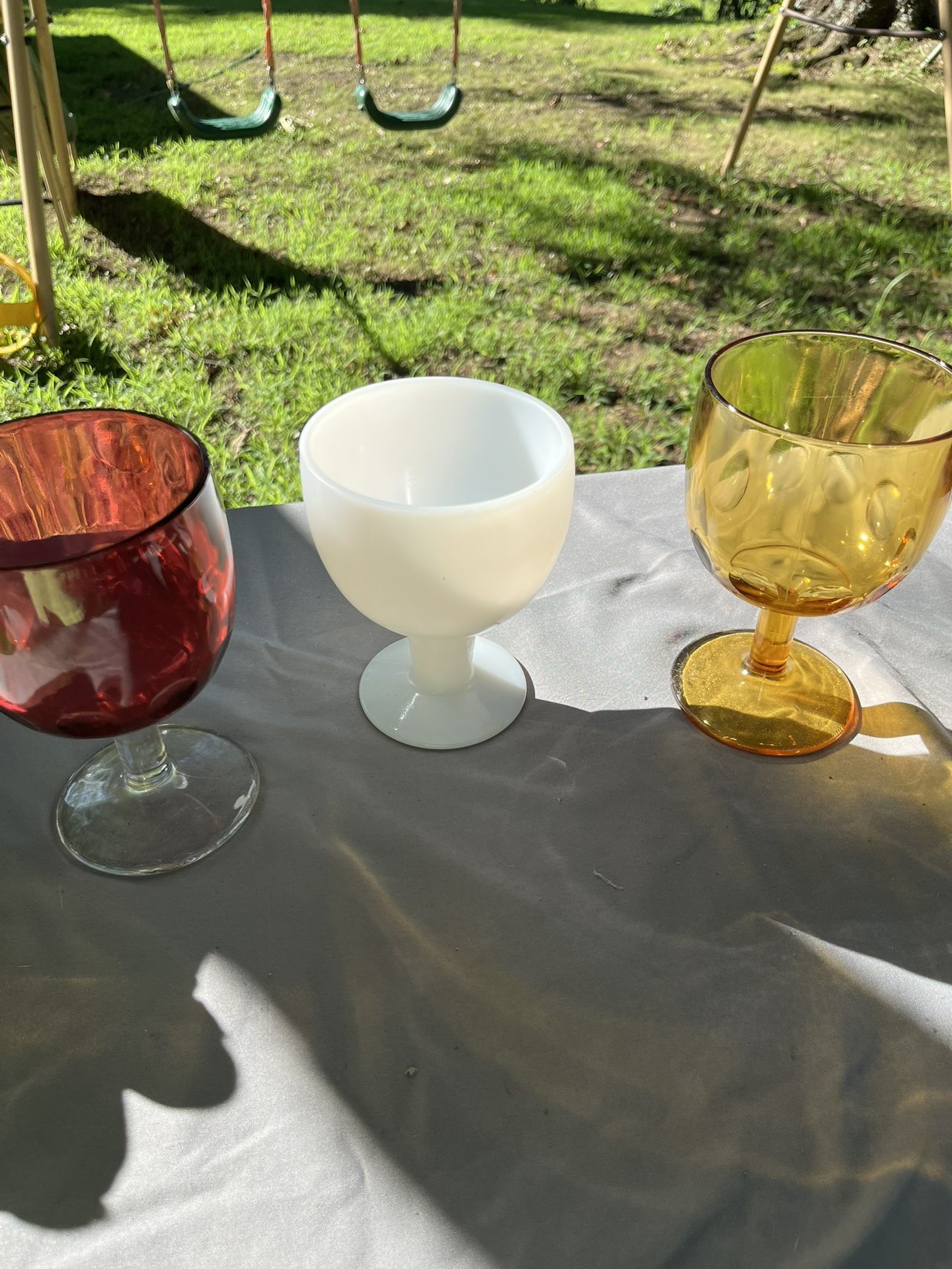 Vintage Goblets And Mortar