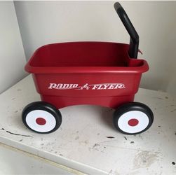 Radio Flyer My First Wagon 2 In 1 Red Small Plastic Wagon Model 607