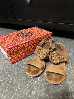 Tory Burch Wedge Sandals Size 9