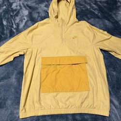 Nike Yellow Windbreaker 
