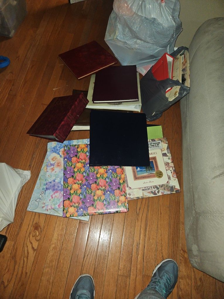 Scrapbook And Photo Album Lot
