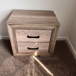 Distressed Dresser and Nightstand