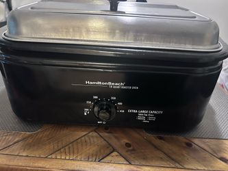 Hamilton beach roster oven / food warmer