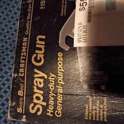 New Craftsman Paint Spray Gun
