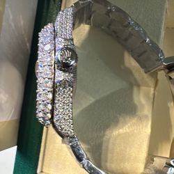 Mossianite Bust Down Passes Diamond Tester $800