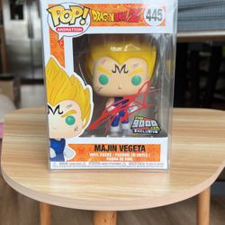 Funko Pop Dragon Ball Z Majin Vegeta Christopher Sabat