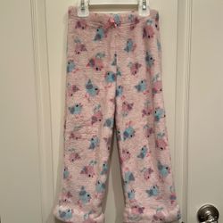 Girls Fleece  Pj Pants Size 4-5 Yr